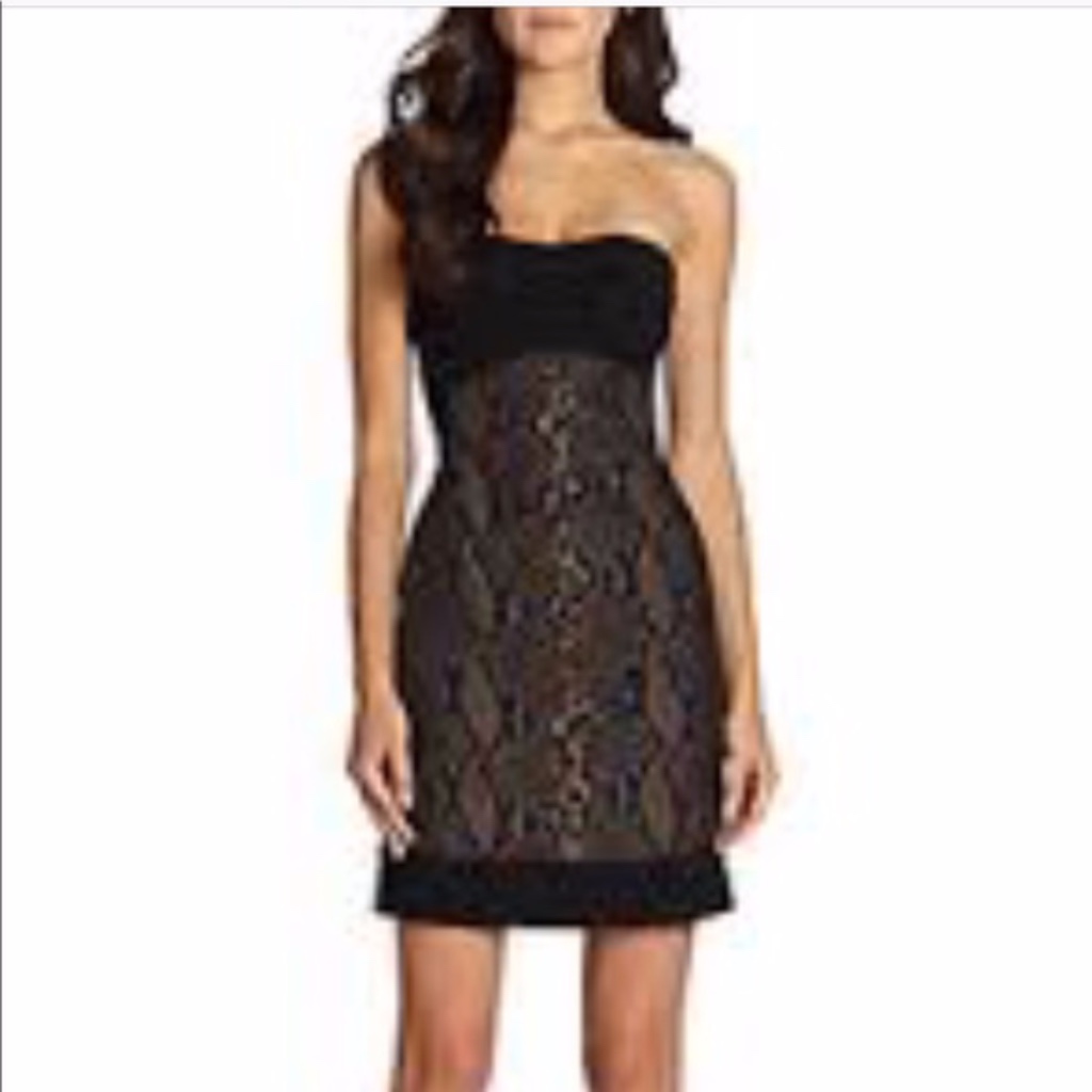 Dvf Strapless Size 8 With Hidden Corset!